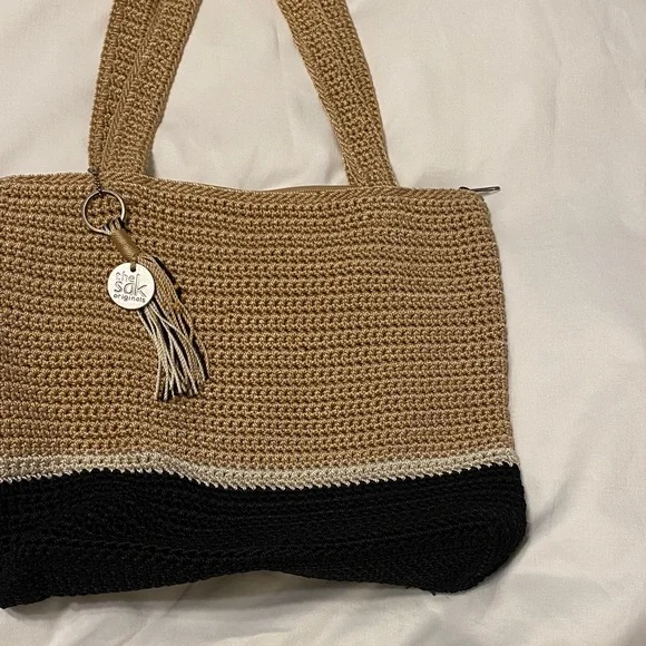 The Sak Tan Crochet Shoulder Bag - Picture 6 of 6
